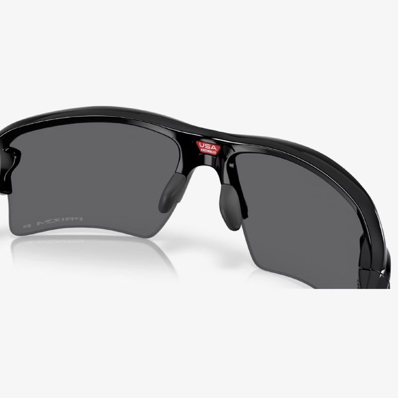 Oakley Flak 2.0 XXL Men's Polished Black Frame Prizm Black Lens Polarized Sunglasses