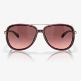 Oakley Split Time Women's Crystal Raspberry Frame Black Gradient Lens Sunglasses