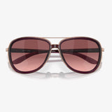Oakley Split Time Women's Crystal Raspberry Frame Black Gradient Lens Sunglasses