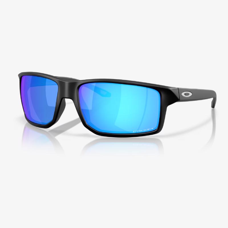 Oakley Gibston XL Men's Matte Black Frame Prizm Sapphire Lens Sunglasses