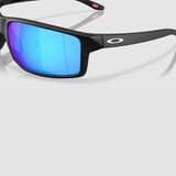 Oakley Gibston XL Men's Matte Black Frame Prizm Sapphire Lens Sunglasses