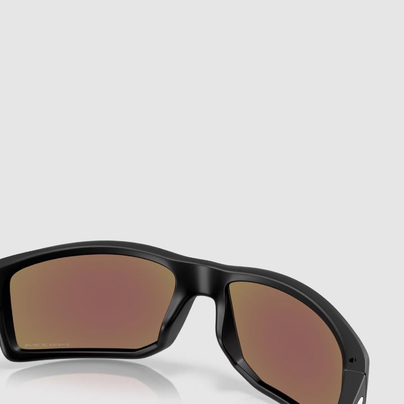 Oakley Gibston XL Men's Matte Black Frame Prizm Sapphire Lens Sunglasses
