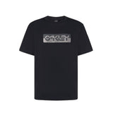 Oakley L Short Sleeve Men's Crew Neck Blackout Duality B1B Tee Shirt
