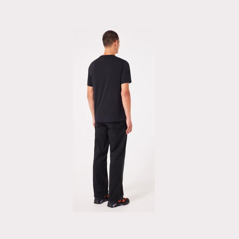 Oakley L Short Sleeve Men's Crew Neck Blackout Duality B1B Tee Shirt