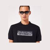 Oakley L Short Sleeve Men's Crew Neck Blackout Duality B1B Tee Shirt