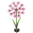 Exhart Pink Acrylic/Metal 31 in. H Flower Garden Yard Stake