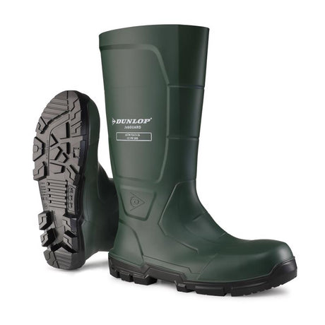 Dunlop Men's PVC Acifort Boots Green 8 US Waterproof 1 pk