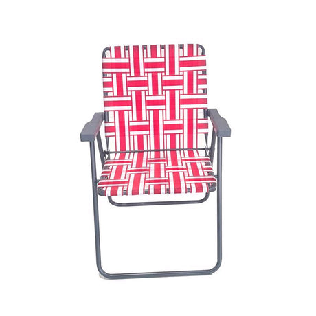 Living Accents Assorted Colored Strap Chair 1-Position Assorted Retro Folding Chair