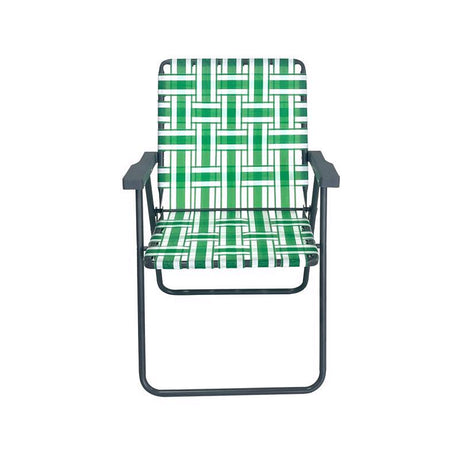 Living Accents Assorted Colored Strap Chair 1-Position Assorted Retro Folding Chair