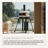 Gozney Dome (Gen 2) Propane Gas/Wood Outdoor Pizza Oven Off-Black