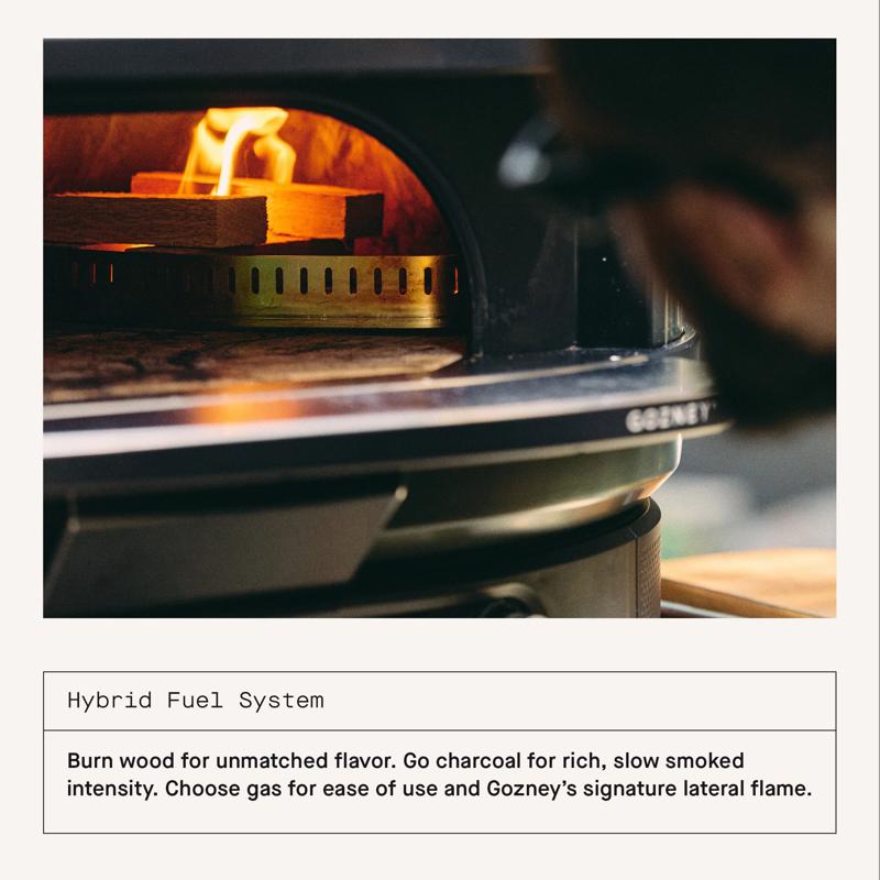 Gozney Dome (Gen 2) Propane Gas/Wood Outdoor Pizza Oven Off-Black