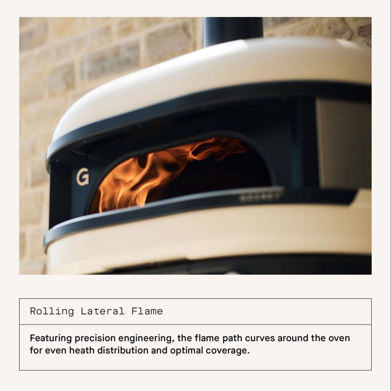 Gozney Dome (Gen 2) Propane Gas/Wood Outdoor Pizza Oven Bone