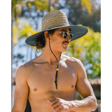 Hemlock Lifeguard Hat Solid Black One Size Fits Most