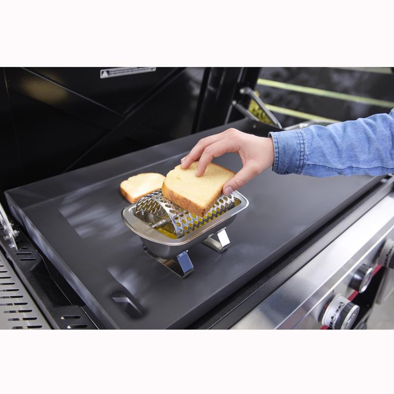 Weber Stainless Steel Griddle Butter Roller