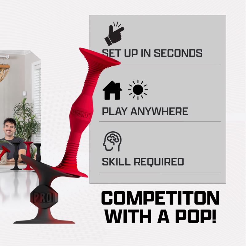 Popdarts Pro Pack Darts Red/Black