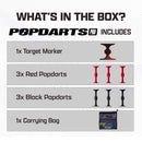 Popdarts Pro Pack Darts Red/Black