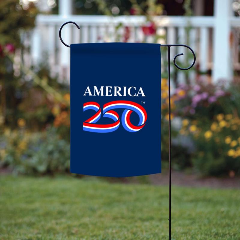 Valley Forge America 250 Garden Flag 12.5 in. H X 18 in. L