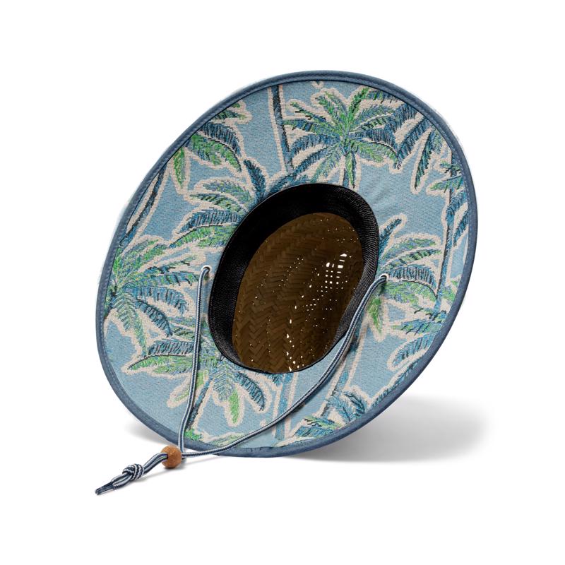 Hemlock Lifeguard Hat Jacquard Palms One Size Fits Most