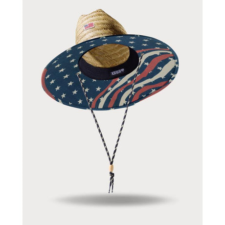 Hemlock Lifeguard Hat Stars & Stripes One Size Fits Most