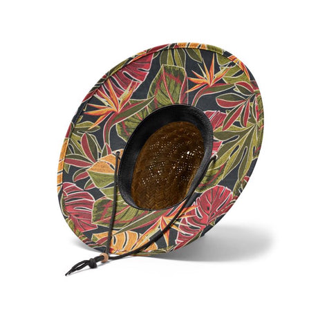 Hemlock Lifeguard Hat Tropical Foliage One Size Fits Most