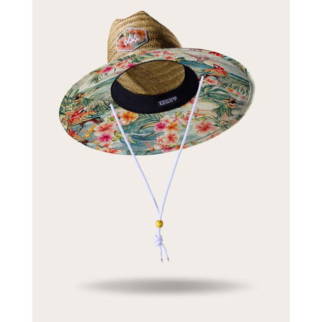 Hemlock Lifeguard Hat Hanalei Hula One Size Fits Most