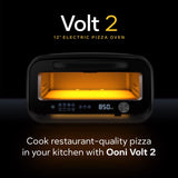 Ooni Volt 2 Electric Countertop Pizza Oven Charcoal Grey