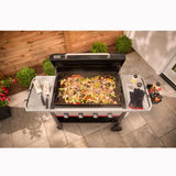 Weber Slate 36" w/Cabinet 4 Burner Liquid Propane Outdoor Griddle Black
