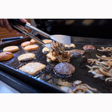 Weber Slate 36" w/Cabinet 4 Burner Liquid Propane Outdoor Griddle Black