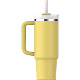 Stanley The Quencher H2.0 FlowState 30 oz Daffodil BPA Free Double-wall Vacuum Insulated Tumbler
