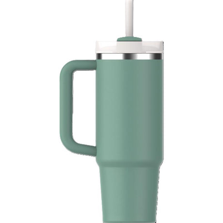 Stanley The Quencher H2.0 FlowState 30 oz Spring Green BPA Free Double-wall Vacuum Insulated Tumbler