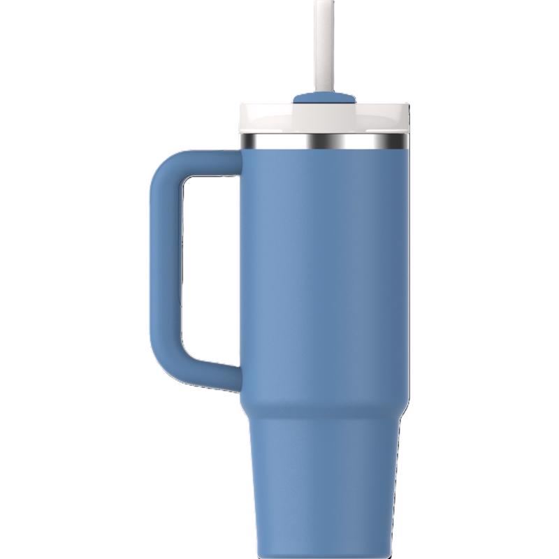 Stanley The Quencher H2.0 FlowState 30 oz Blue Sky BPA Free Double-wall Vacuum Insulated Tumbler