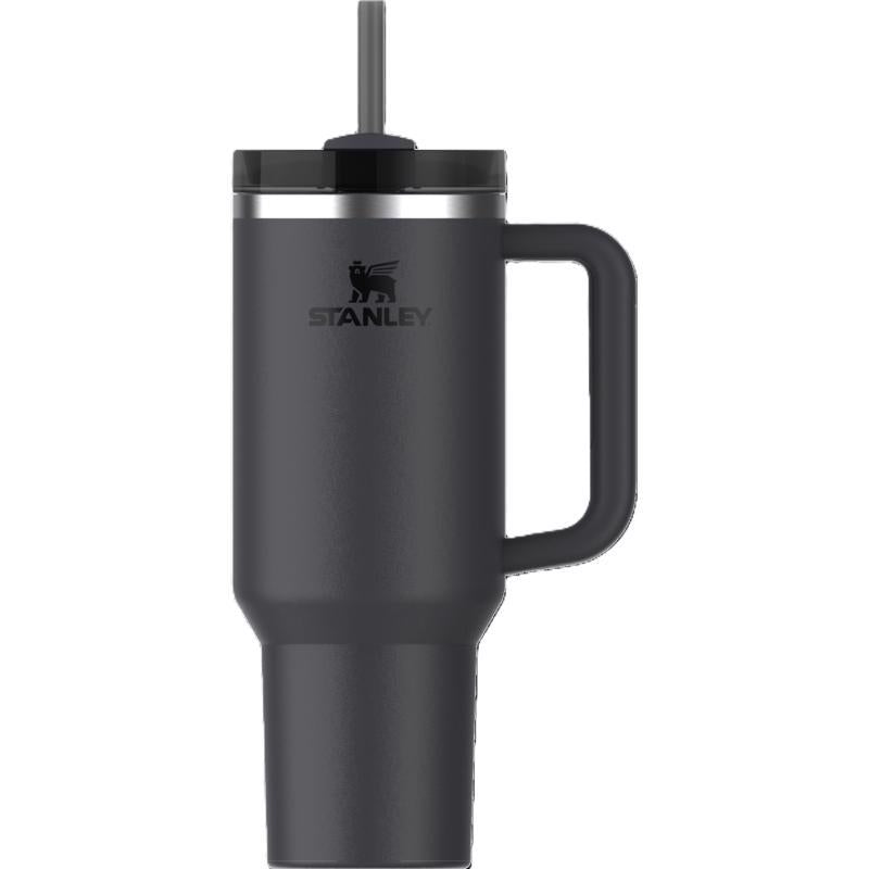 Stanley The Quencher H2.0 FlowState 40 oz Black 2.0 BPA Free Insulated Tumbler
