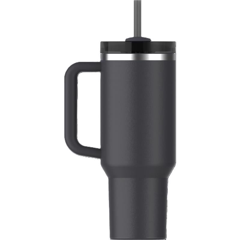 Stanley The Quencher H2.0 FlowState 40 oz Black 2.0 BPA Free Insulated Tumbler