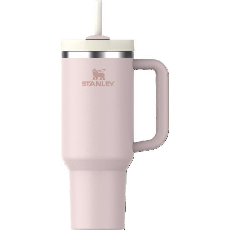 Stanley The Quencher H2.0 FlowState 40 oz Rose Quartz 2.0 BPA Free Insulated Tumbler