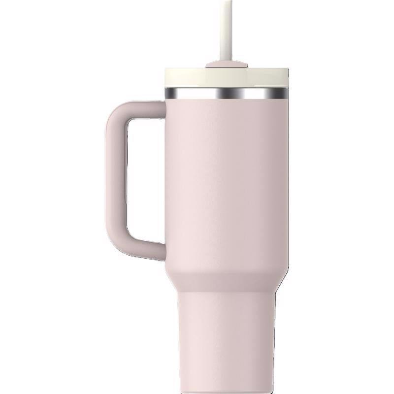 Stanley The Quencher H2.0 FlowState 40 oz Rose Quartz 2.0 BPA Free Insulated Tumbler