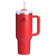 Stanley The Quencher H2.0 FlowState 40 oz Chili Red BPA Free Double-wall Vacuum Insulated Tumbler