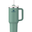 Stanley The Quencher H2.0 FlowState 40 oz Spring Green BPA Free Double-wall Vacuum Insulated Tumbler