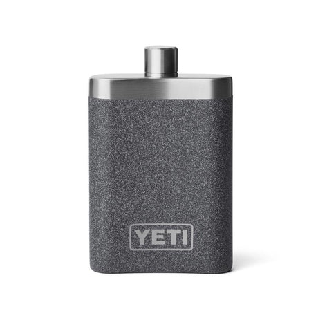 YETI 7 oz Black Stone Stainless Steel Flask
