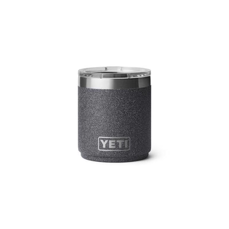 YETI Rambler 10 oz Black Stone BPA Free Lowball 2.0 Tumbler with MagSlider Lid