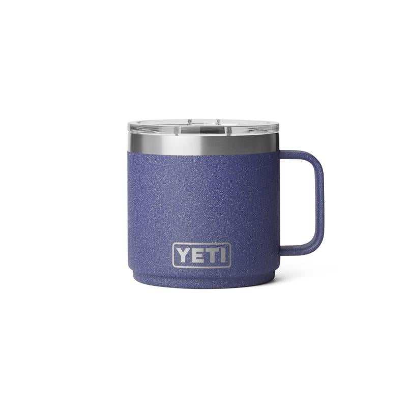 YETI Rambler 14 oz Moon Dust BPA Free Ceramic Lined Stackable Mug with MagSlider Lid