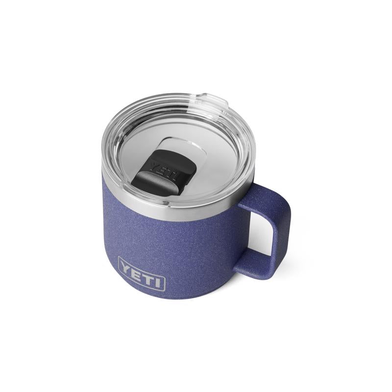 YETI Rambler 14 oz Moon Dust BPA Free Ceramic Lined Stackable Mug with MagSlider Lid