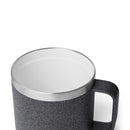 YETI Rambler 14 oz Black Stone BPA Free Ceramic Lined Stackable Mug with MagSlider Lid