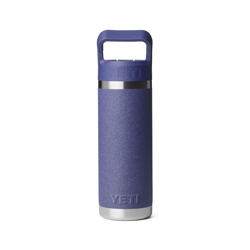 YETI Rambler 18 oz Moon Dust BPA Free Bottle with Straw Cap