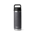 YETI Rambler 18 oz Black Stone BPA Free Bottle with Chug Cap