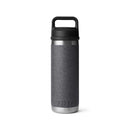 YETI Rambler 18 oz Black Stone BPA Free Bottle with Chug Cap