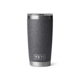 YETI Rambler 20 oz Black Stone BPA Free Tumbler with MagSlider Lid