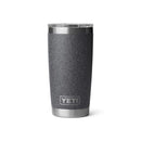 YETI Rambler 20 oz Black Stone BPA Free Tumbler with MagSlider Lid