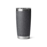 YETI Rambler 20 oz Black Stone BPA Free Tumbler with MagSlider Lid