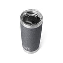 YETI Rambler 20 oz Black Stone BPA Free Tumbler with MagSlider Lid