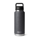 YETI Rambler 36 oz Black Stone BPA Free Bottle with Chug Cap